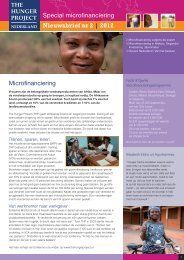Nieuwsbrief nr 2 2012 - The Hunger Project