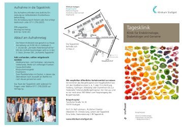 Flyer als PDF-Download (2905 KB) - Klinikum Stuttgart