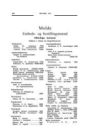 Adressebok 1907 - Romsdal Sogelag