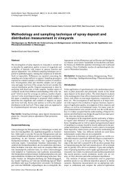 Methodology and sampling technique of spray ... - Pflanzenschutz