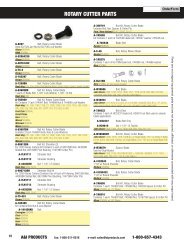 Rotary Cutter Parts - Garage Robert Carrier inc.