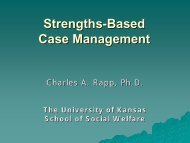Strengths-Based Case Management - swphost.com