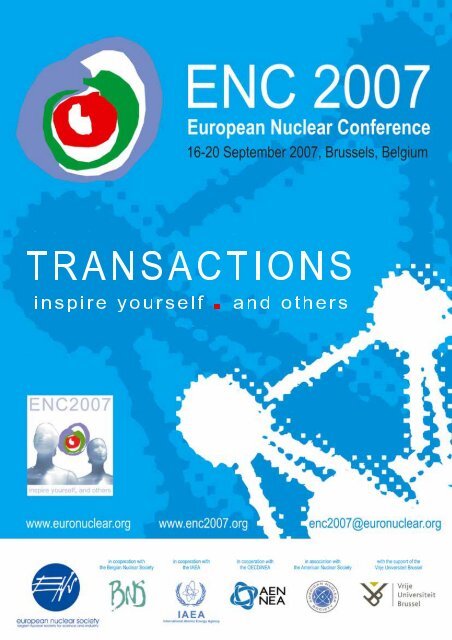 download ENC 2007 Transactions - European Nuclear Society