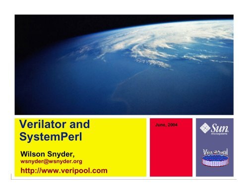 Verilator and SystemPerl - Veripool