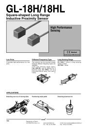 Square-shaped Long Range Inductive Proximity Sensor - Automatech