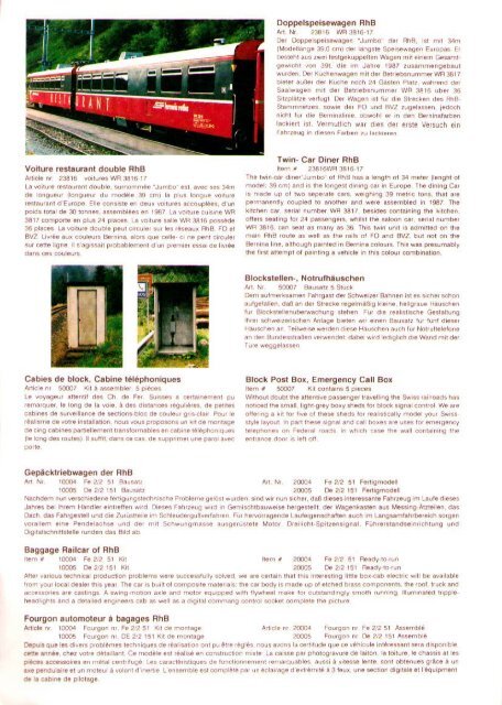 Page 1 Modellbahn und Modelibahnelelttronilt Sohaeherstr. 21 ...