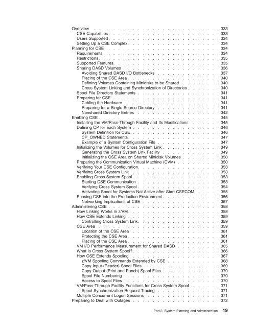 z/VM: CP Planning and Administration - z/VM - IBM