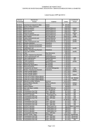 Inventario Fisico Equipo 2012 - leydetransicion2012.pr.gov