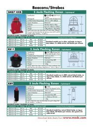 Beacons/Strobes 5 Joule Flashing Xenon - Ampmech.com