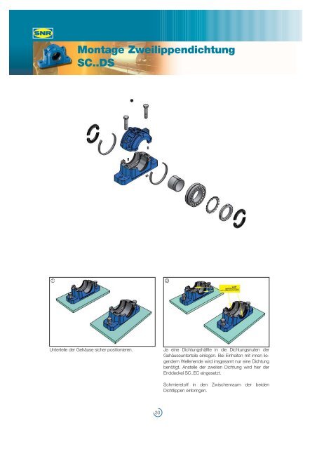 SNR : Das SNC- Stehlager-Programm fÃƒÂ¼r Ihre ... - Ntn-snr.com