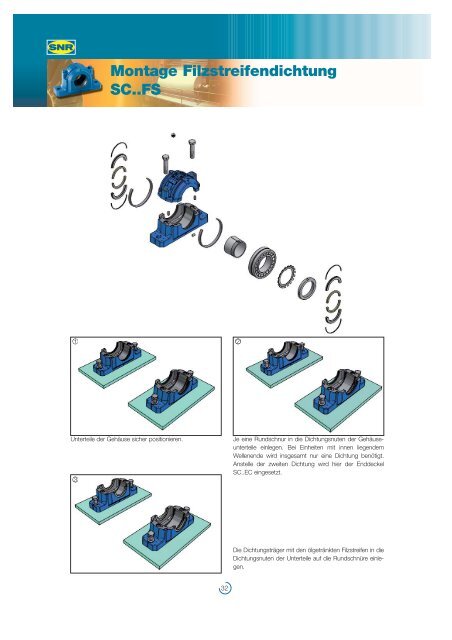SNR : Das SNC- Stehlager-Programm fÃƒÂ¼r Ihre ... - Ntn-snr.com