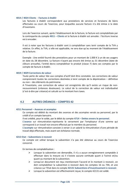 Le Plan Comptable uniforme ComptabilitÃ© gÃ©nÃ©rale Vademecum