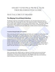 smart vend pr & pr/pd & slim troubleshooting guide maytag circuit ...