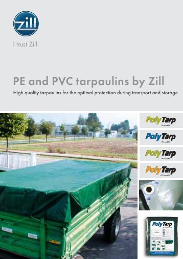 PE and PVC tarpaulins by Zill - Zill GmbH & Co. KG