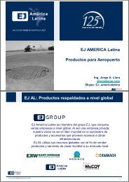 EJ AMERICA Latina Productos para Aeropuerto EJ AL ... - alacpa