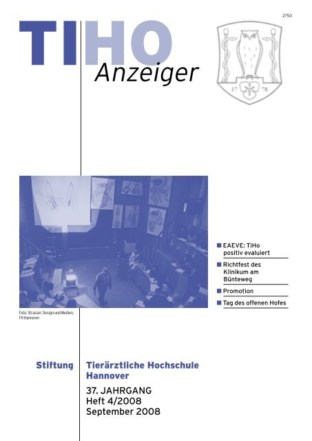 TIHO Anzeiger - Tierärztliche Hochschule Hannover