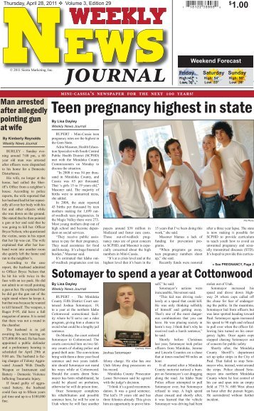 Teen pregnancy highest in state - News Journal