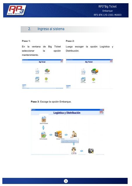 Embarque - RP3 Retail Software