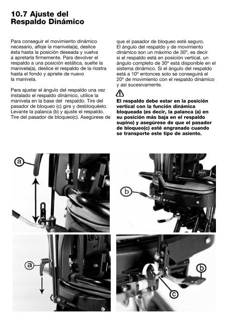 Mygo Seating System User Instructions Mygo Seating System ...