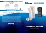 SWHOM-DP850A Manual - Swann Communications