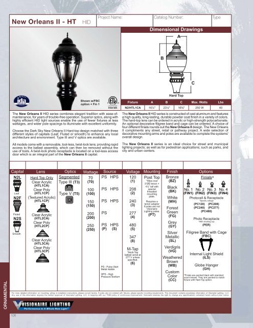 Download - Visionaire Lighting, LLC