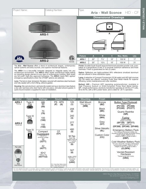 Download - Visionaire Lighting, LLC