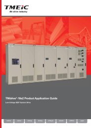 TMdriveÂ®-10e2 Product Application Guide - Tmeic.com