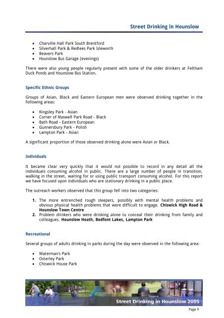 Street drinking in Hounslow [PDF]