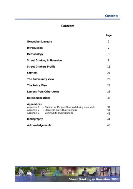 Street drinking in Hounslow [PDF]