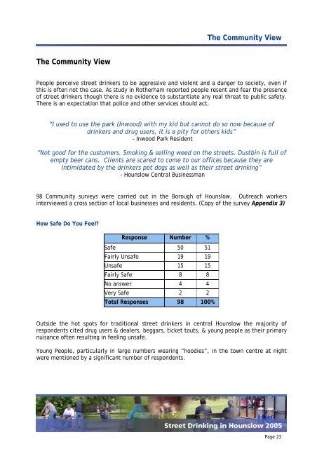 Street drinking in Hounslow [PDF]