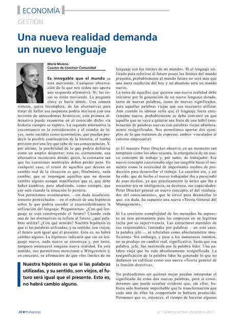 descÃ¡rgate la revista en formato pdf - Revista Profesiones