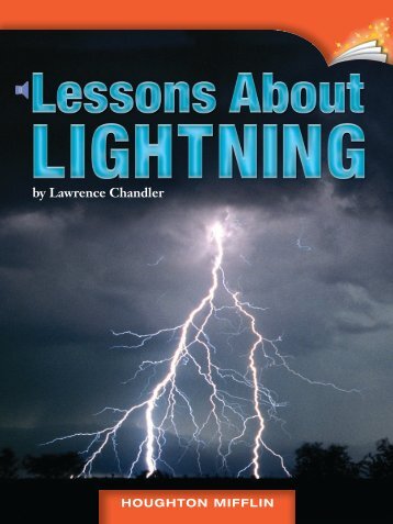 Lesson 8:Lessons About LIGHTNING