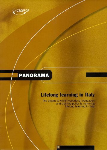 Lifelong learning in Italy - Cedefop - Europa