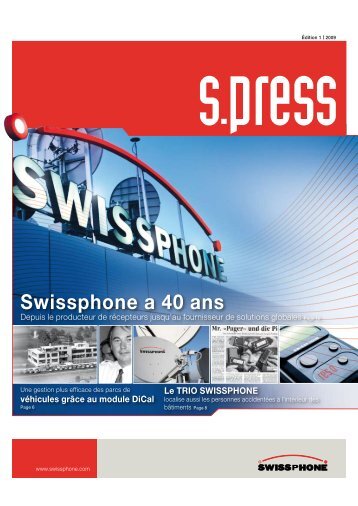 Swissphone a 40 ans