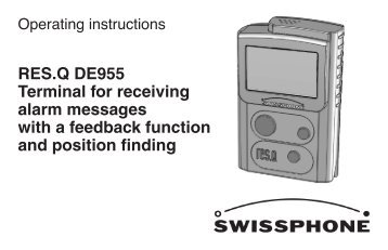 Manual - Swissphone
