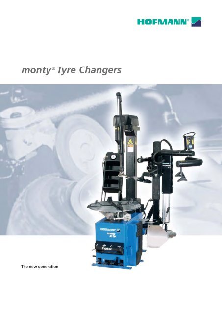 Monty Tyre Changer PDF Information Sheet