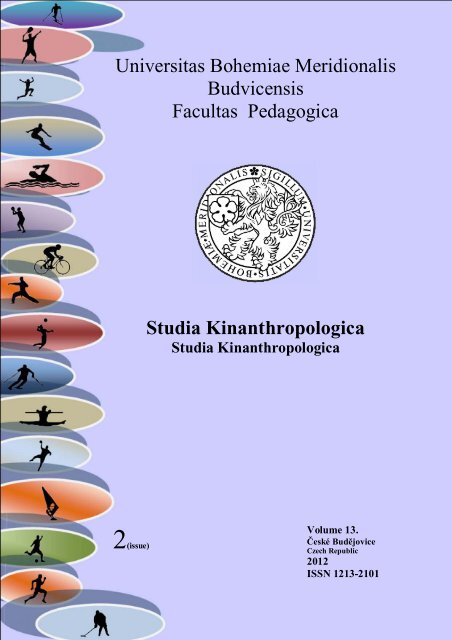 Studia Kinanthropologica - PedagogickÃ¡ fakulta - JihoÄ eskÃ¡ univerzita