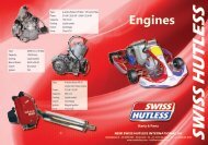 Karts & Parts NEW SWISS HUTLESS INTERNATIONAL AG