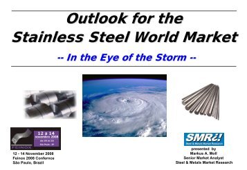 Outlook for Stainless Steel World Market