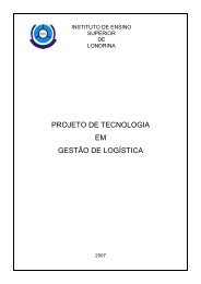 Projeto PedagÃ³gico de Logistica - INESUL