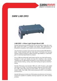 SMW LNB DRO - HFC Technics
