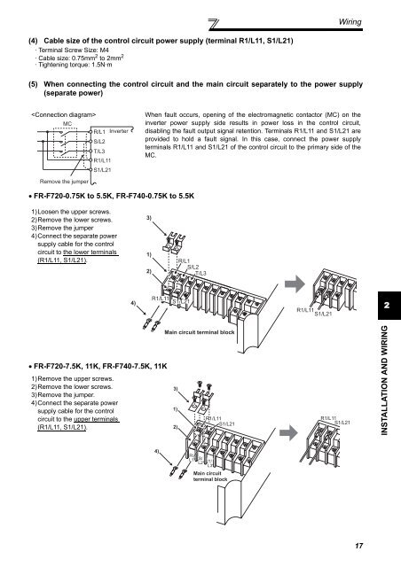 FR-F700 INSTRUCTION MANUAL (BASIC) - MRO Stop