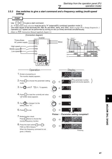 FR-F700 INSTRUCTION MANUAL (BASIC) - MRO Stop