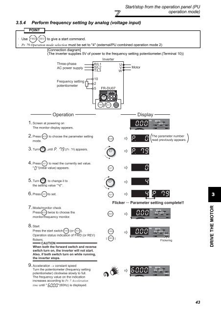 FR-F700 INSTRUCTION MANUAL (BASIC) - MRO Stop