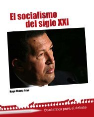 El socialismo del siglo XXI - MinCI