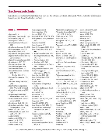 Thieme: Chemie - Das Basiswissen der Chemie