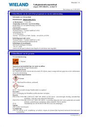 Veiligheidsinformatieblad - Wieland Dental