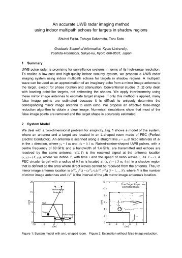 An accurate UWB radar imaging method using indoor multipath ...