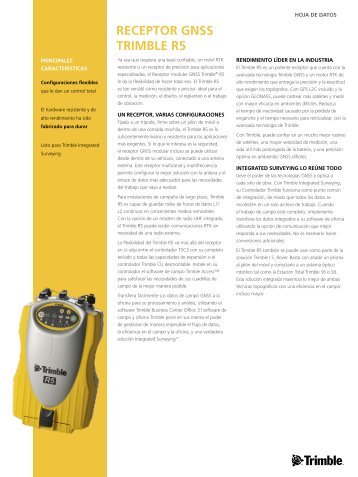 Datasheet Trimble R5 - Al-Top TopografÃ­a