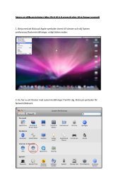 Skapa en VPN-anslutning i Mac OS X 10.5 (Leopard) eller 10.6 ...